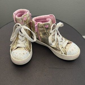 Skechers,  twinkle toes high tops